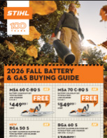 2026 STIHL Fall Specials 2026 STIHL Fall Specials