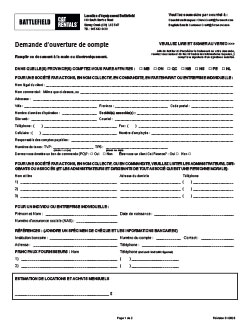 Application de crédit