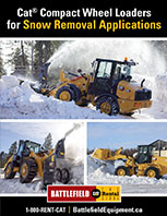 Cat Compact Wheel Loaders for Snow Removal