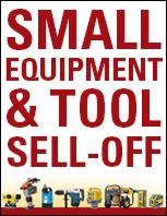 Small Equipment & Tool Sell-Off
