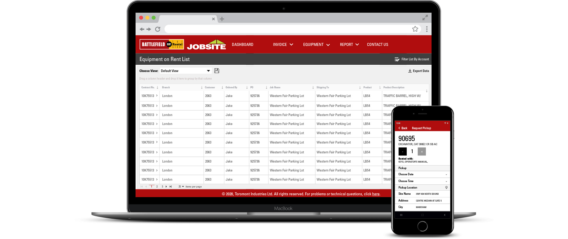 InsideTRAC Application