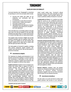SupplierCodeOfConduct Supplier Code of Conduct