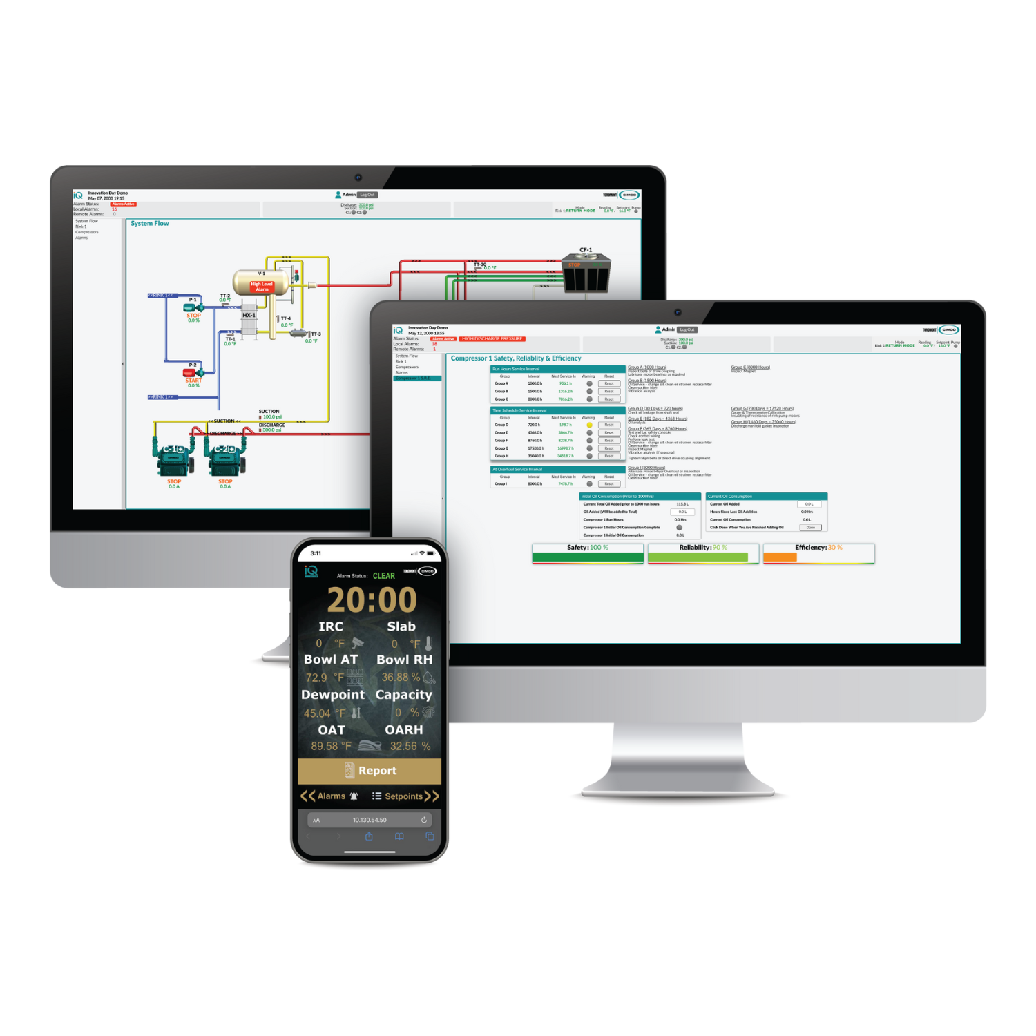 IQ Automation - Industrial Refrigeration System