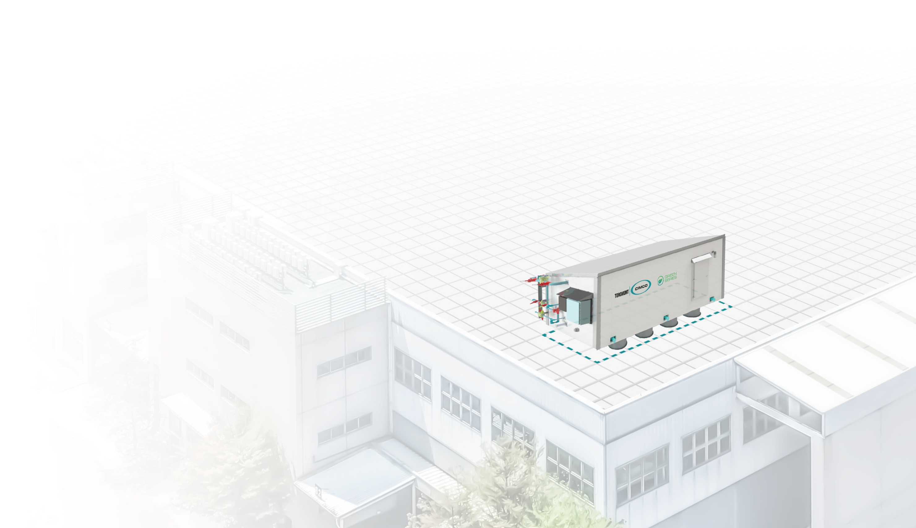 CIMCO Green Series Penthouse Units [Industrial Refrigeration]