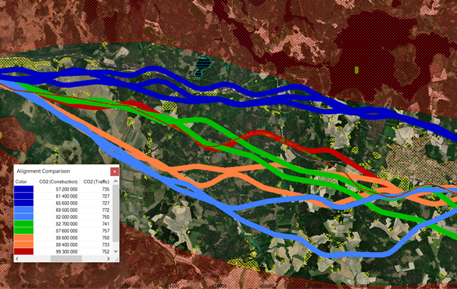 Discover the Best Rail Corridor or Road Alignment Options
