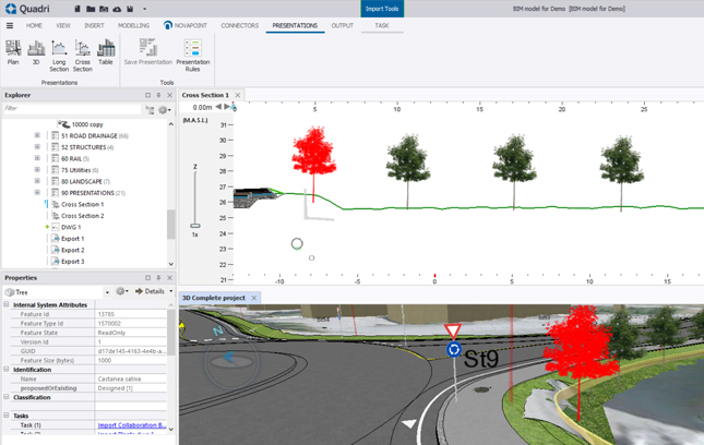 Information views from a shared model