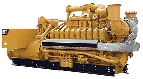 G3520C generator for landfills