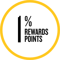 Plus: Earn 1% Cat  Reward Points on qualifying purchases.