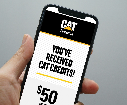 Earn Cat Credits - Toromont Cat Power Systems 