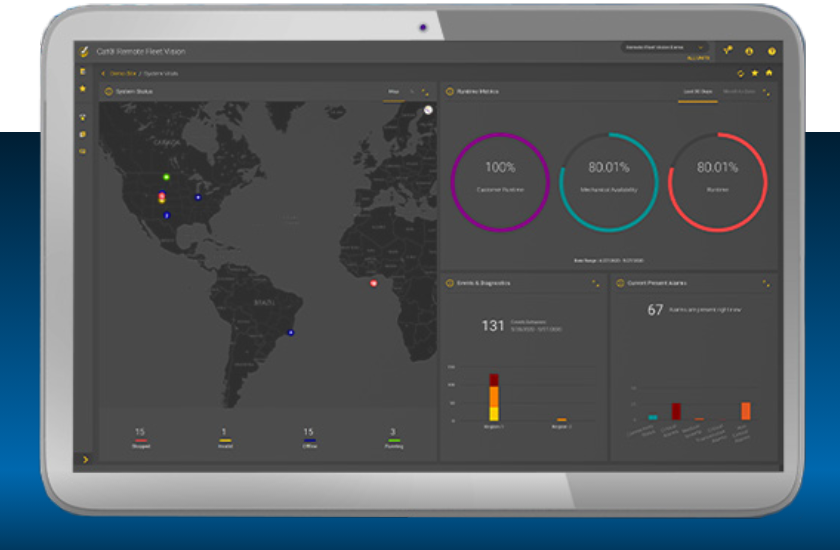 Cat Remote Fleet Vision (RFV)