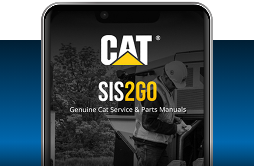 Cat SIS2GO mobile app