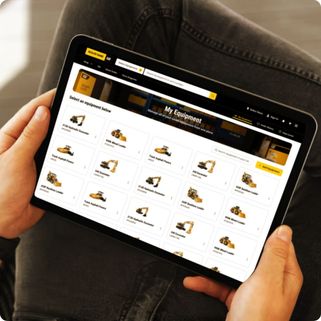 Discover how Parts.cat.com simplifies parts selection and ordering for your industrial engines.